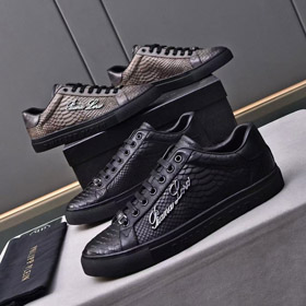 Philipp Plein new genuine leather breathable sneakers-5754  